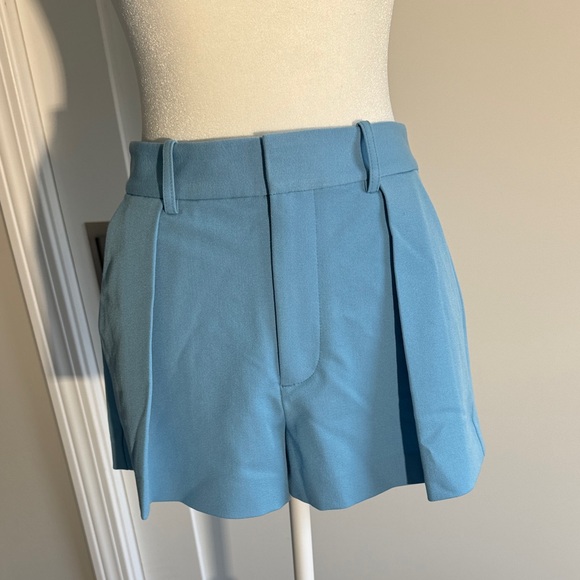 Alice + Olivia Sky Blue Blazer and Shorts Set - Picture 4 of 7